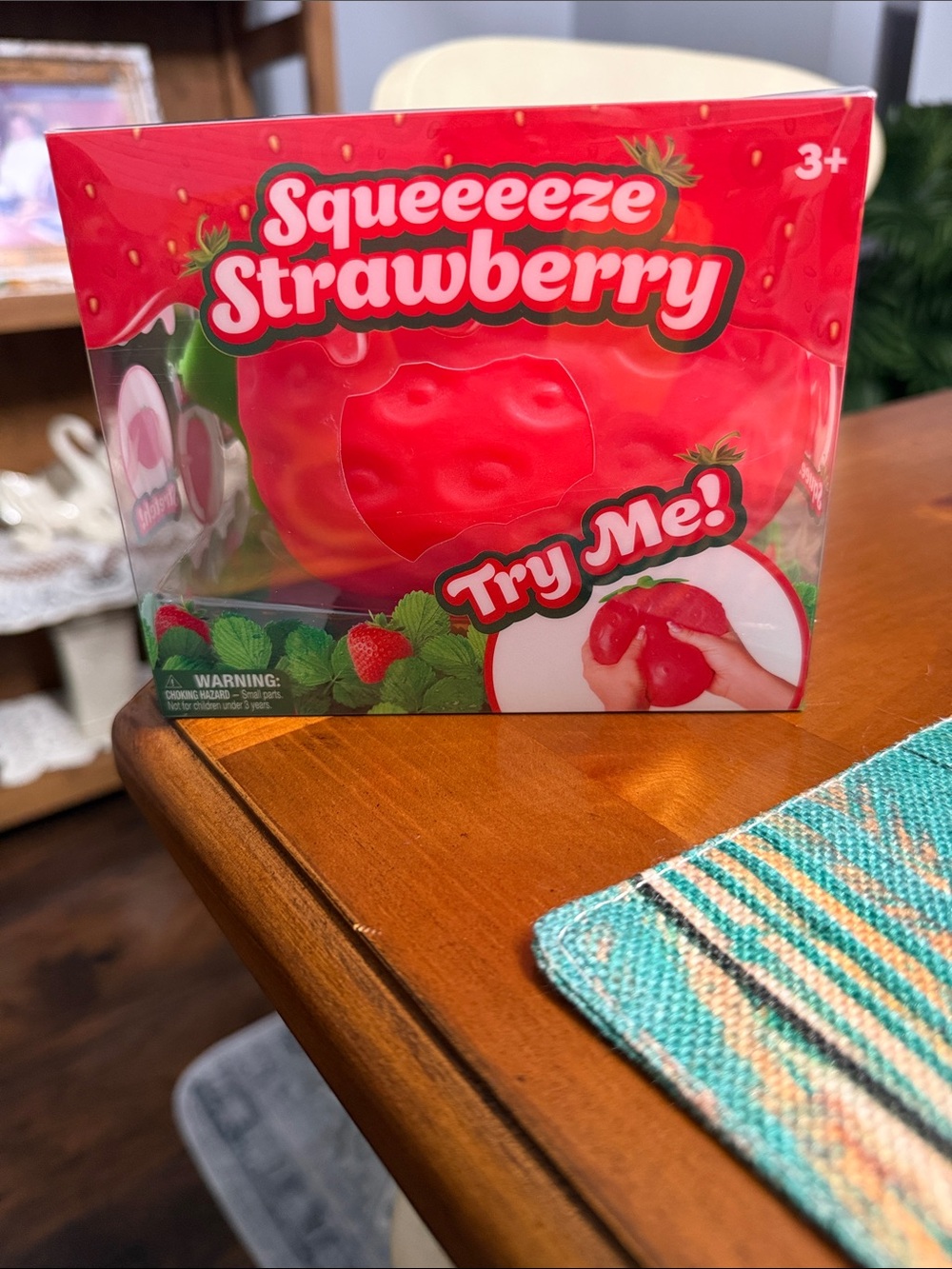 Strawberry Stress Ball - Red
